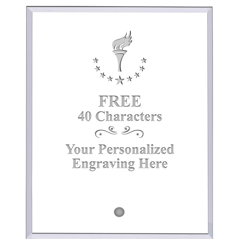 5" ECONOMY CLEAR ACRYLIC