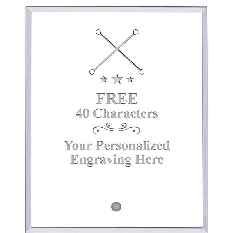 5" ECONOMY CLEAR ACRYLIC