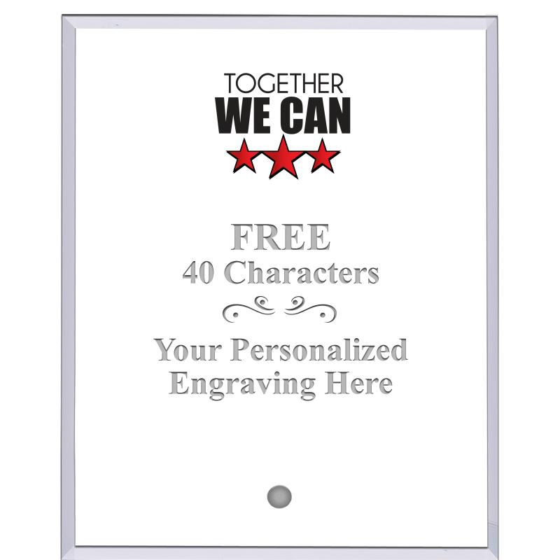 5" ECONOMY CLEAR ACRYLIC