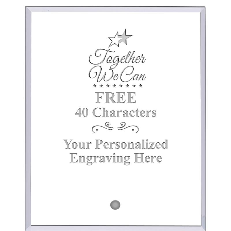 5" ECONOMY CLEAR ACRYLIC