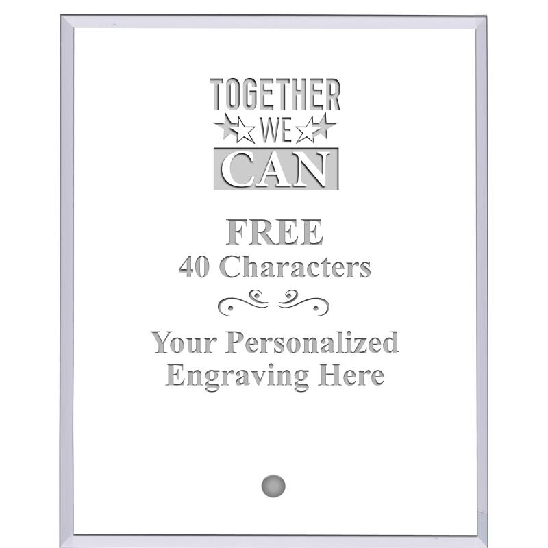 5" ECONOMY CLEAR ACRYLIC