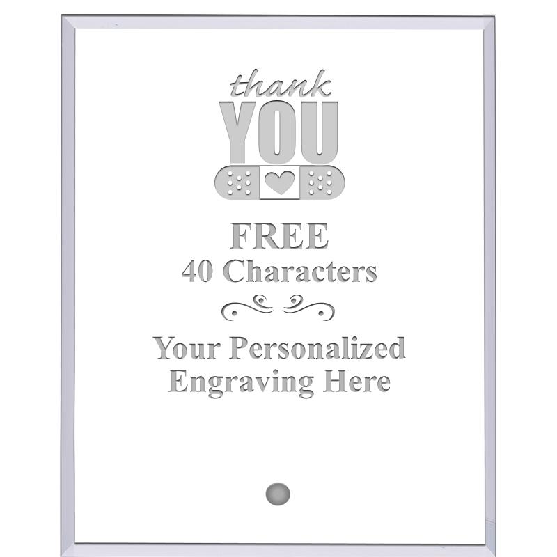 5" ECONOMY CLEAR ACRYLIC