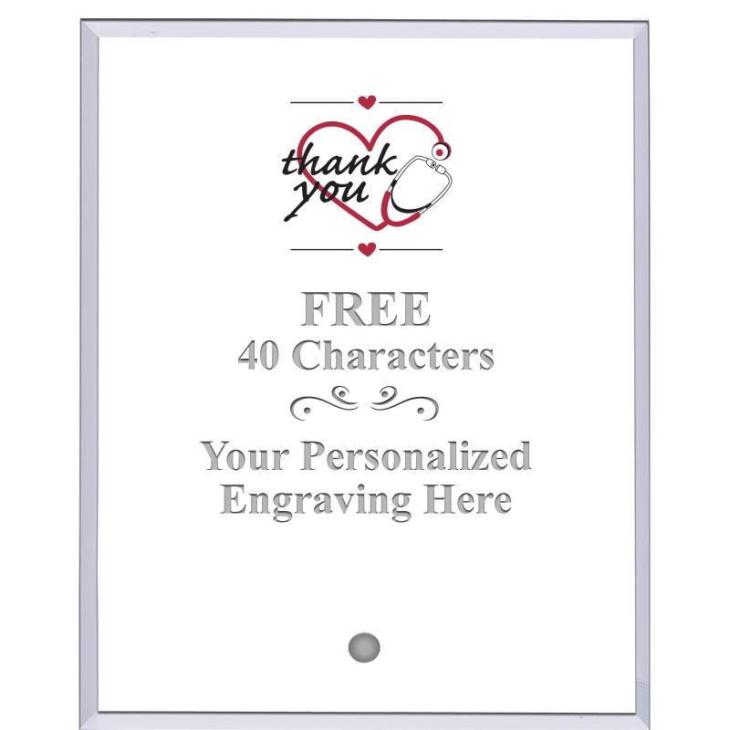 5" ECONOMY CLEAR ACRYLIC