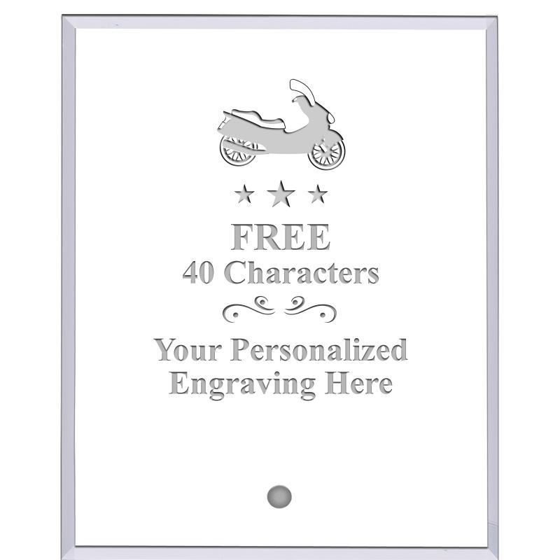 5" ECONOMY CLEAR ACRYLIC