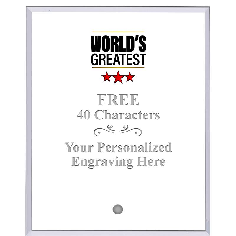 5" ECONOMY CLEAR ACRYLIC