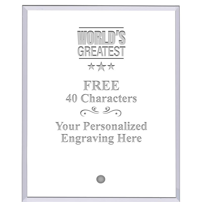 5" ECONOMY CLEAR ACRYLIC