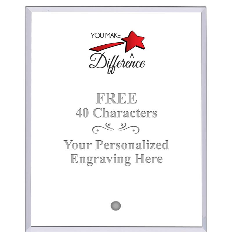 5" ECONOMY CLEAR ACRYLIC