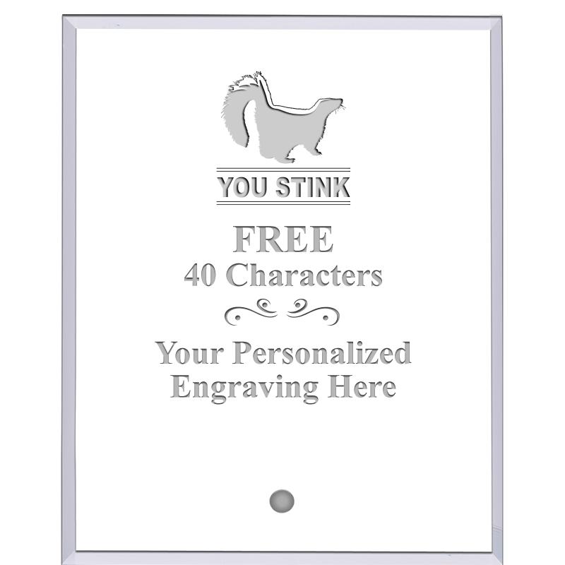 5" ECONOMY CLEAR ACRYLIC