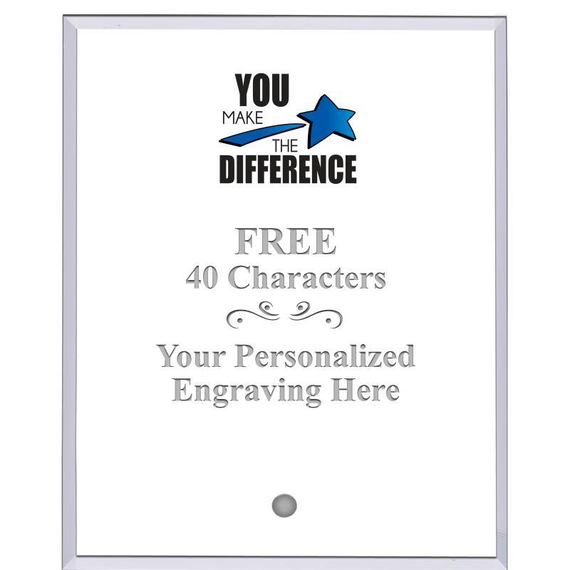 5" ECONOMY CLEAR ACRYLIC