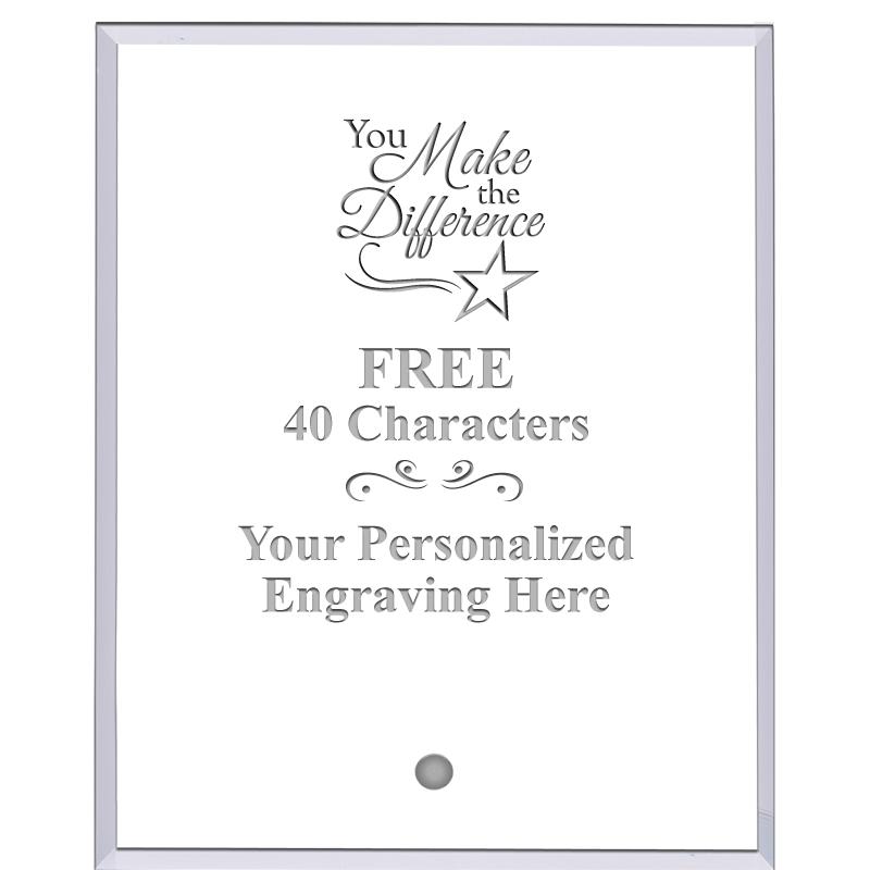 5" ECONOMY CLEAR ACRYLIC