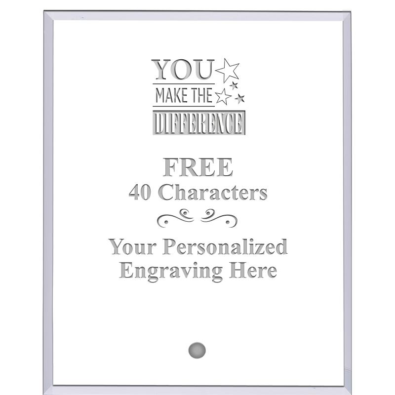 5" ECONOMY CLEAR ACRYLIC