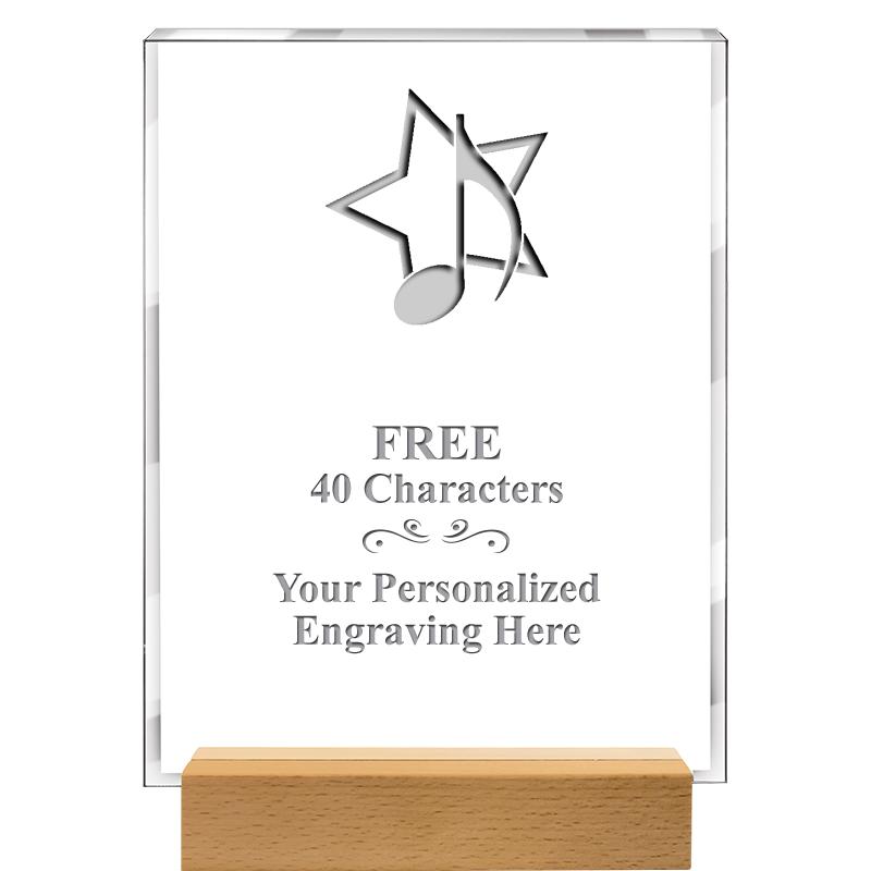 7x9 SHOWCASE ACR WOOD BASE