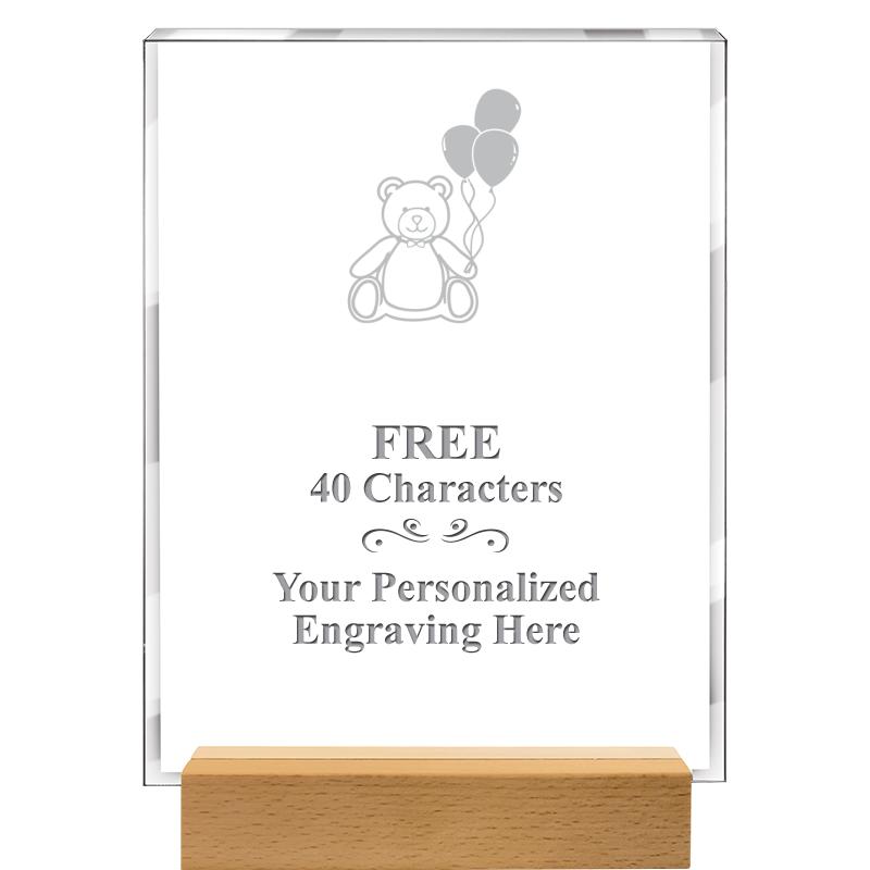 7x9 SHOWCASE ACR WOOD BASE