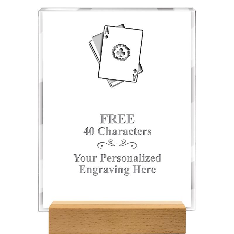 7x9 SHOWCASE ACR WOOD BASE