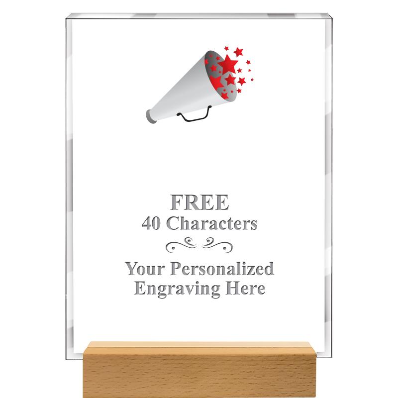 7x9 SHOWCASE ACR WOOD BASE