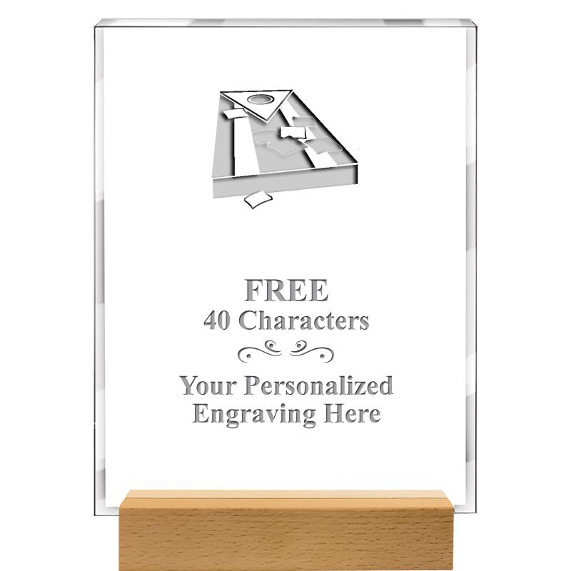 7x9 SHOWCASE ACR WOOD BASE