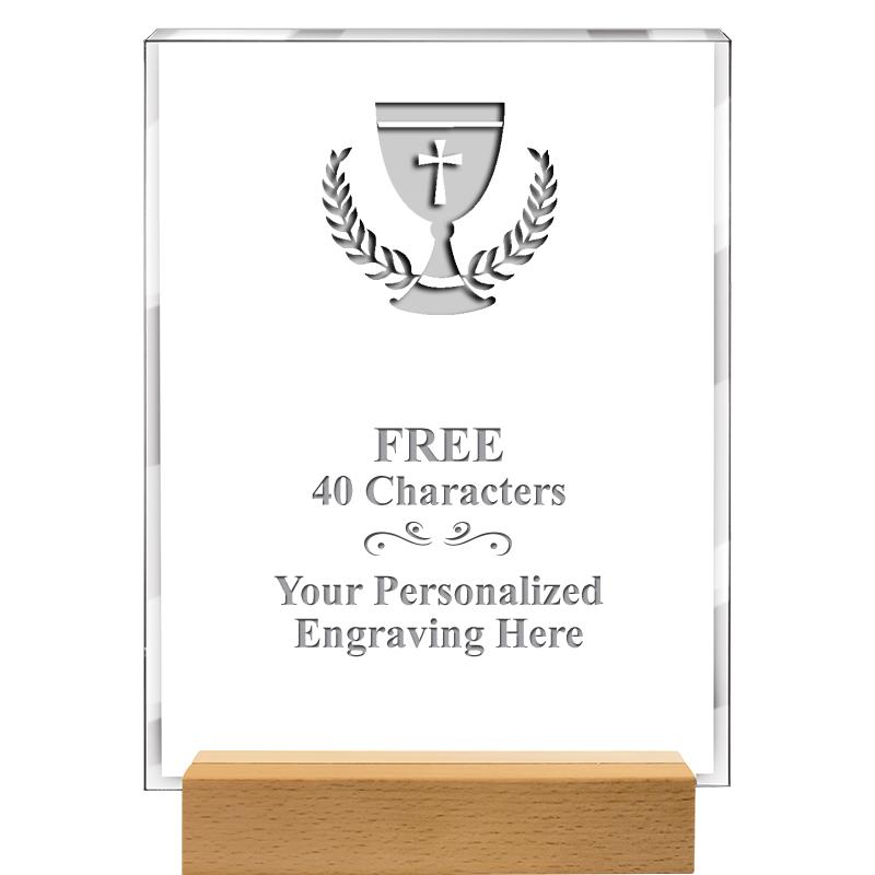 7x9 SHOWCASE ACR WOOD BASE