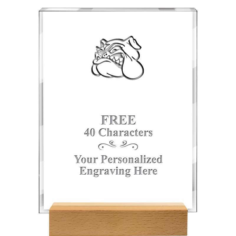 7x9 SHOWCASE ACR WOOD BASE