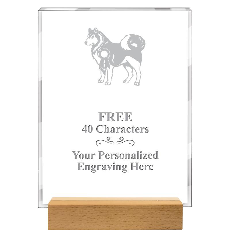 7x9 SHOWCASE ACR WOOD BASE