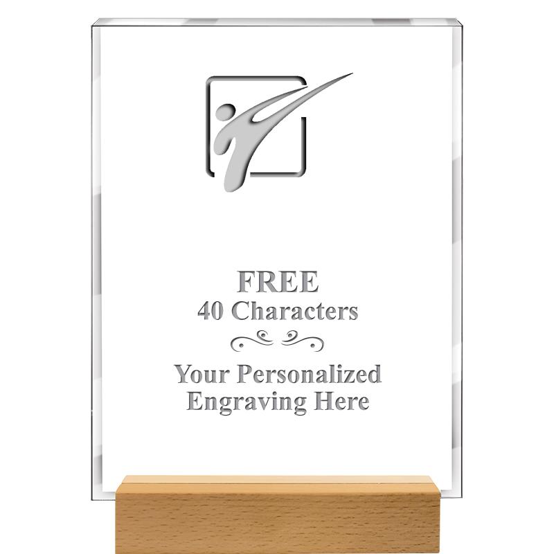 7x9 SHOWCASE ACR WOOD BASE