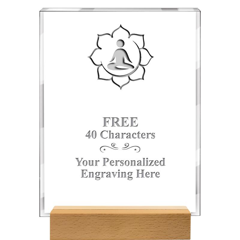 7x9 SHOWCASE ACR WOOD BASE