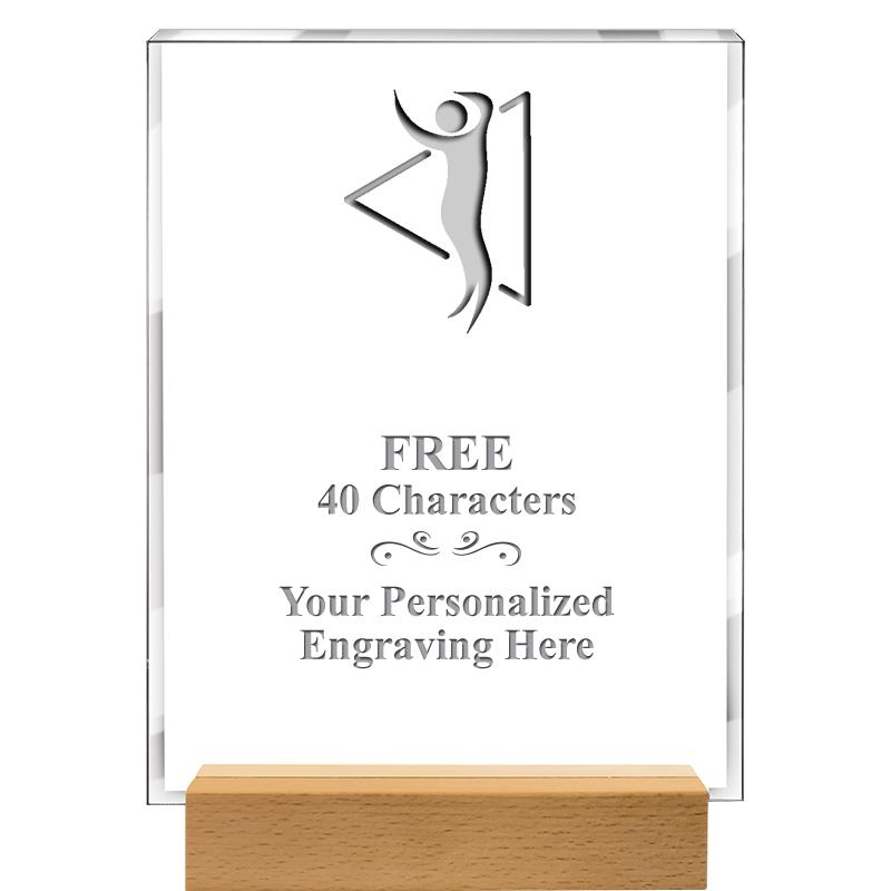 7x9 SHOWCASE ACR WOOD BASE