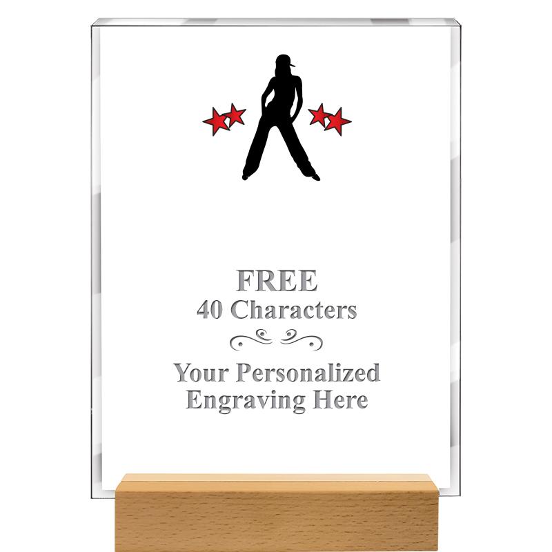 7x9 SHOWCASE ACR WOOD BASE