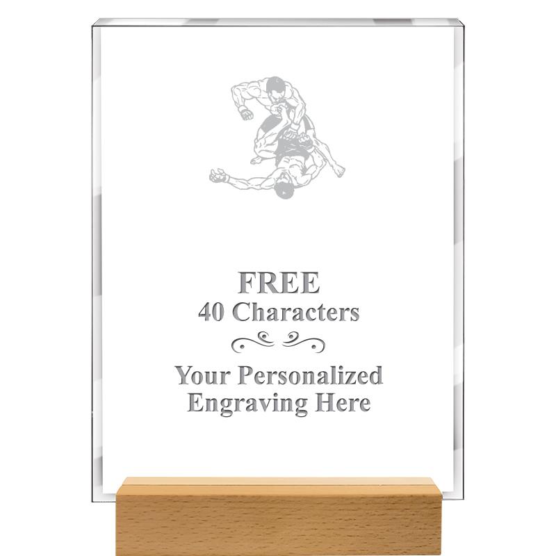 7x9 SHOWCASE ACR WOOD BASE