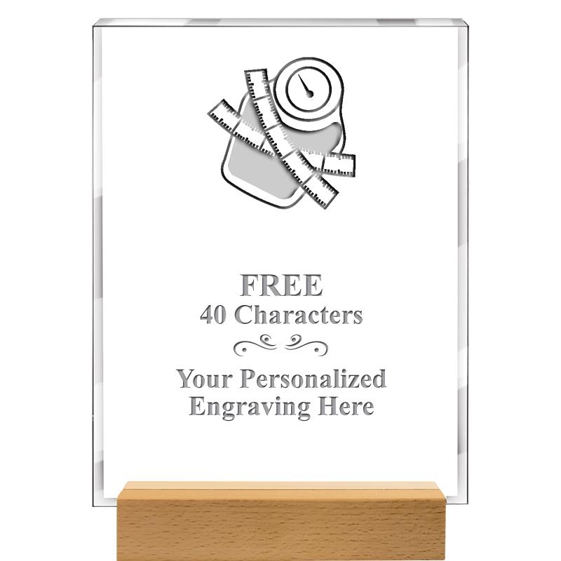 7x9 SHOWCASE ACR WOOD BASE