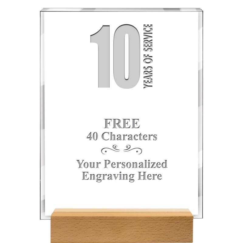 7x9 SHOWCASE ACR WOOD BASE