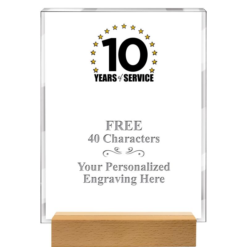 7x9 SHOWCASE ACR WOOD BASE