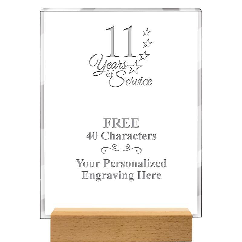 7x9 SHOWCASE ACR WOOD BASE