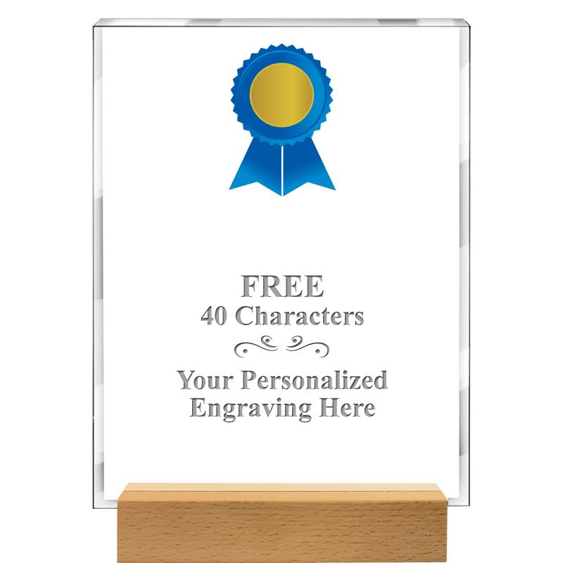 7x9 SHOWCASE ACR WOOD BASE