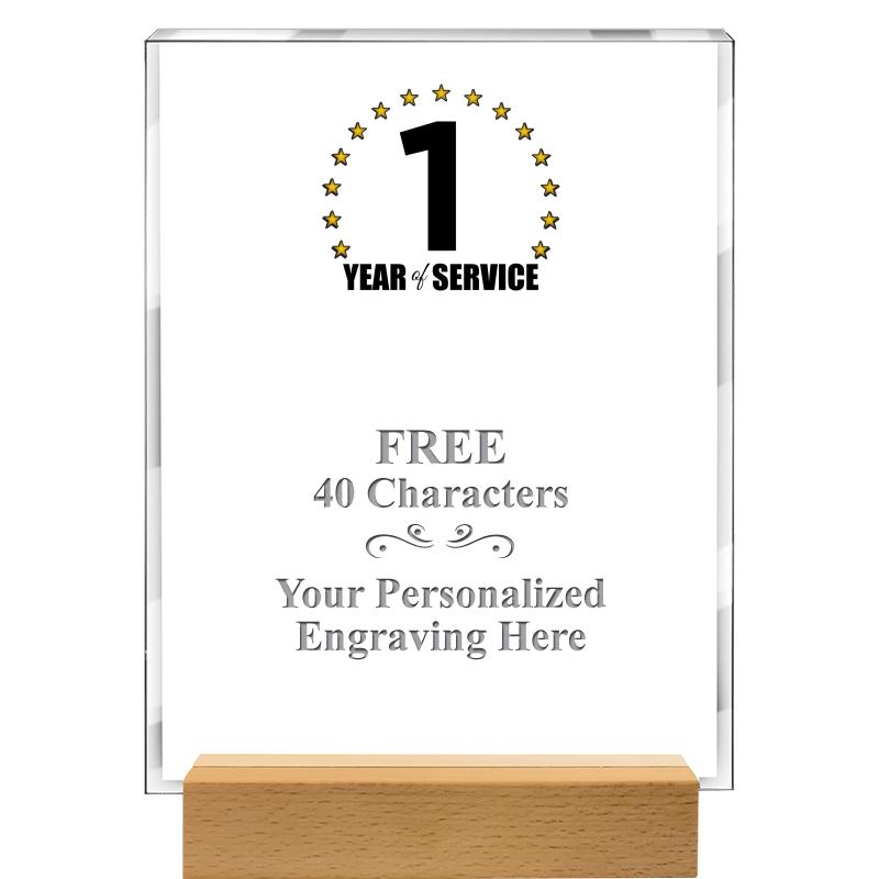 7x9 SHOWCASE ACR WOOD BASE