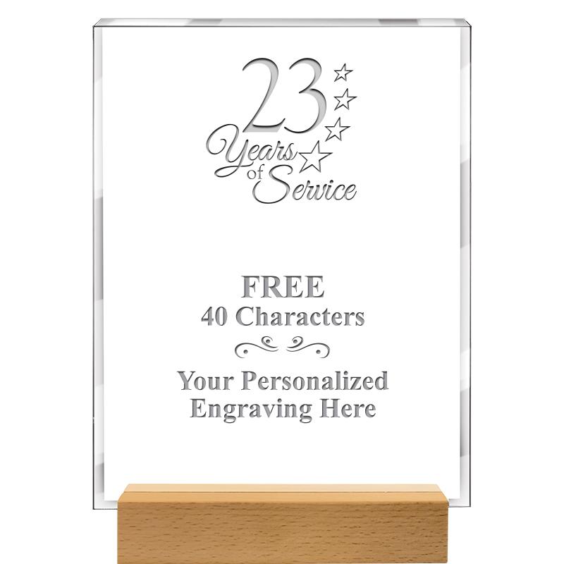 7x9 SHOWCASE ACR WOOD BASE