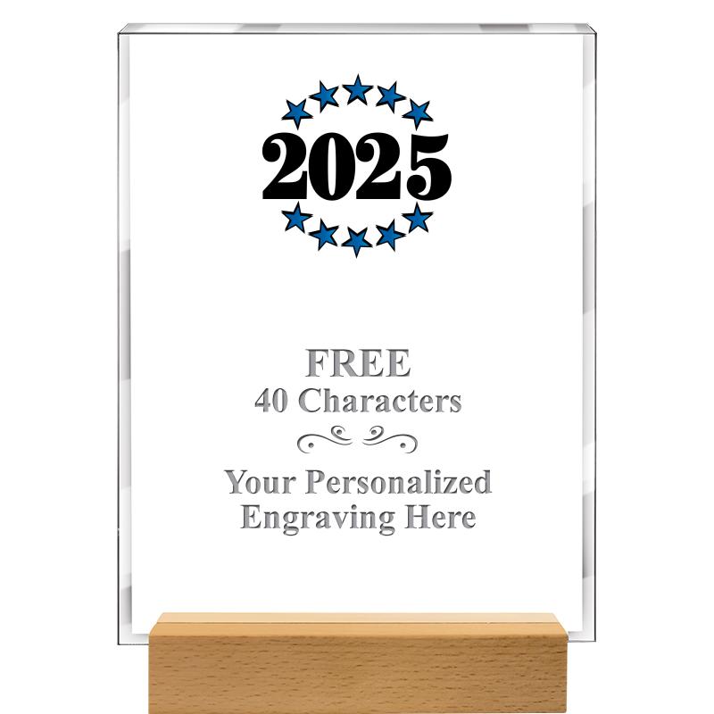 7x9 SHOWCASE ACR WOOD BASE