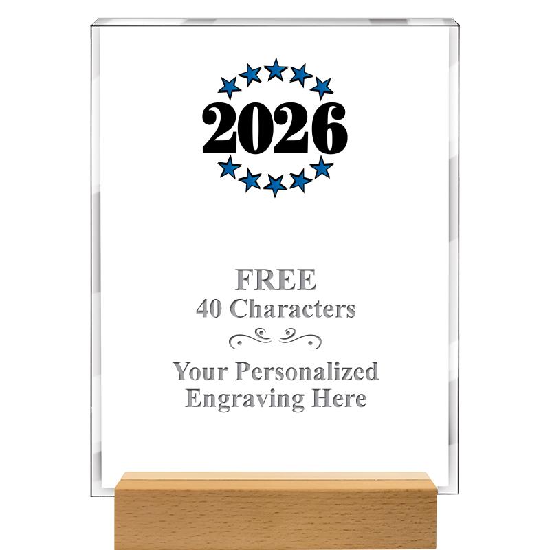 7x9 SHOWCASE ACR WOOD BASE