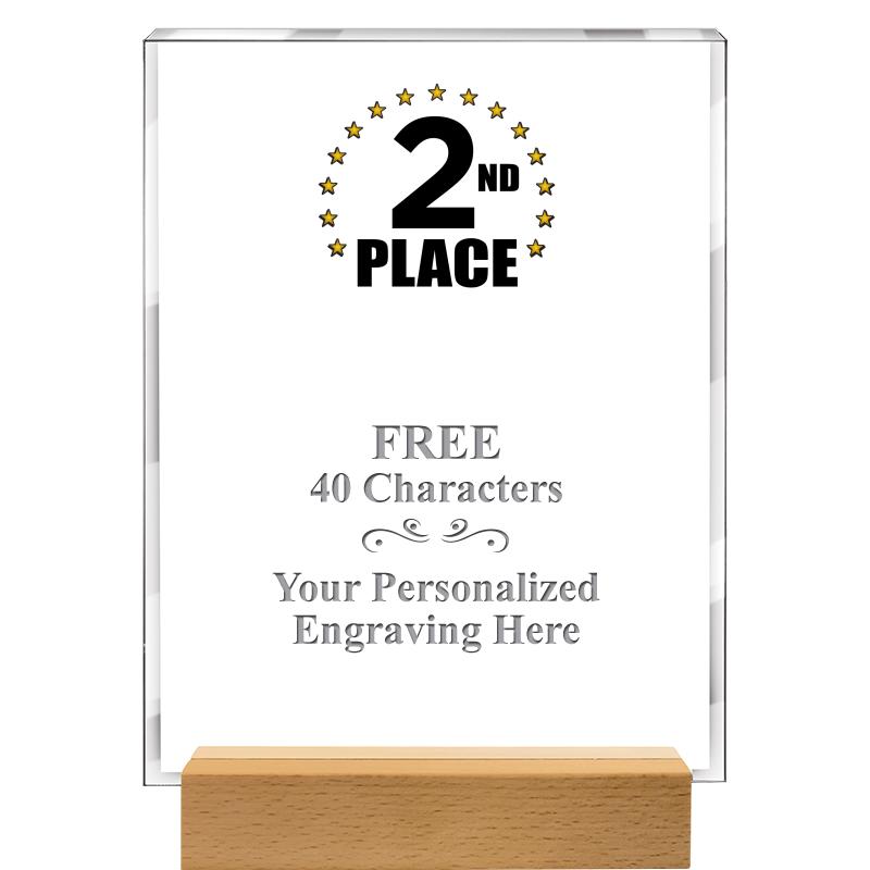 7x9 SHOWCASE ACR WOOD BASE