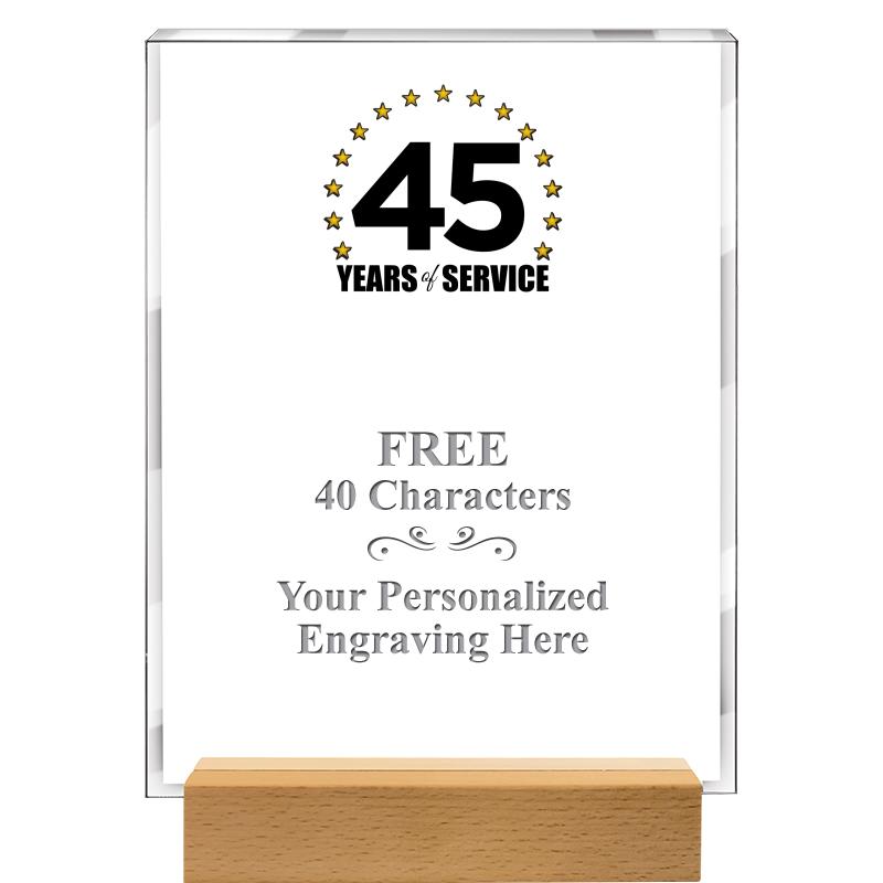 7x9 SHOWCASE ACR WOOD BASE