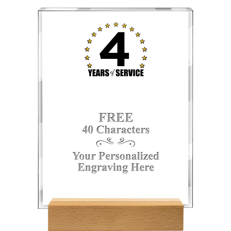 7x9 SHOWCASE ACR WOOD BASE