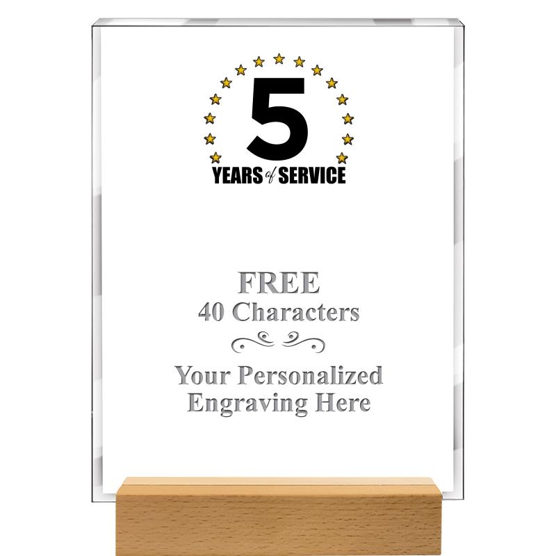 7x9 SHOWCASE ACR WOOD BASE