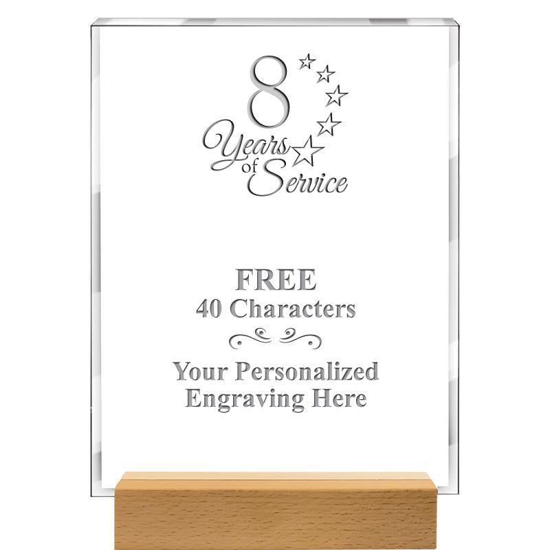 7x9 SHOWCASE ACR WOOD BASE