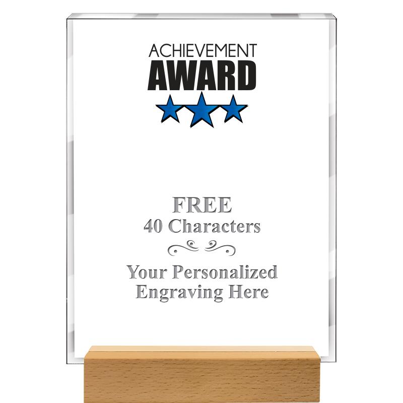 7x9 SHOWCASE ACR WOOD BASE