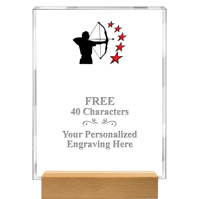 7x9 SHOWCASE ACR WOOD BASE