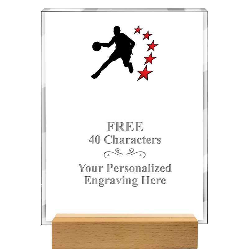 7x9 SHOWCASE ACR WOOD BASE