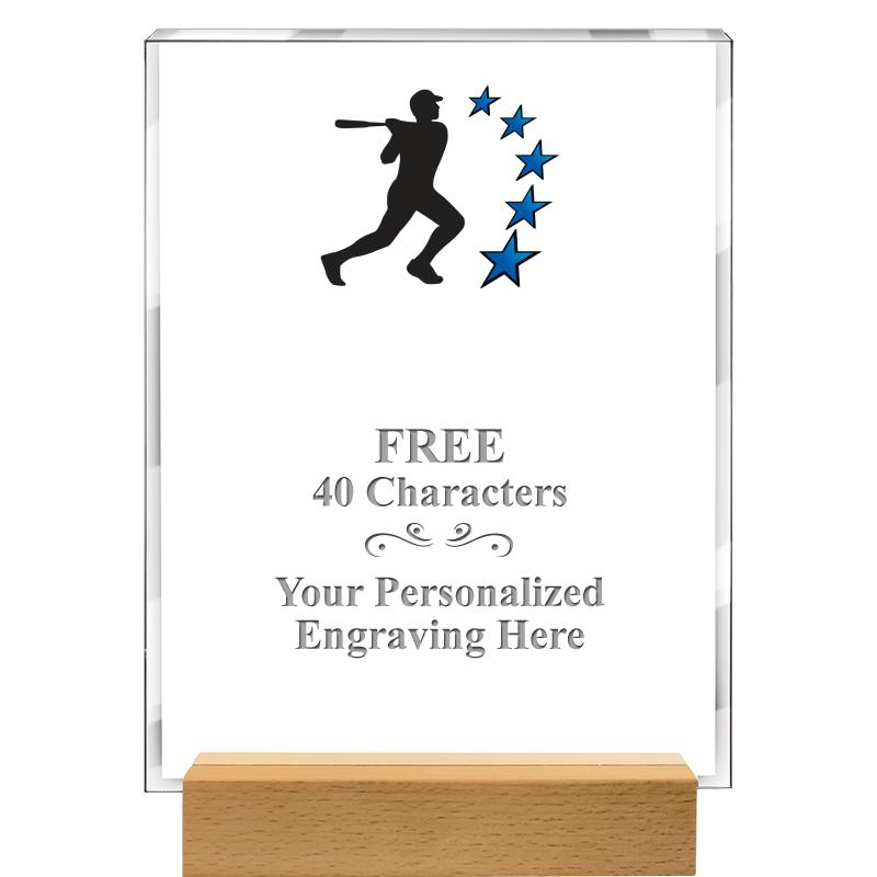 7x9 SHOWCASE ACR WOOD BASE