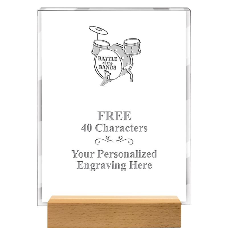 7x9 SHOWCASE ACR WOOD BASE