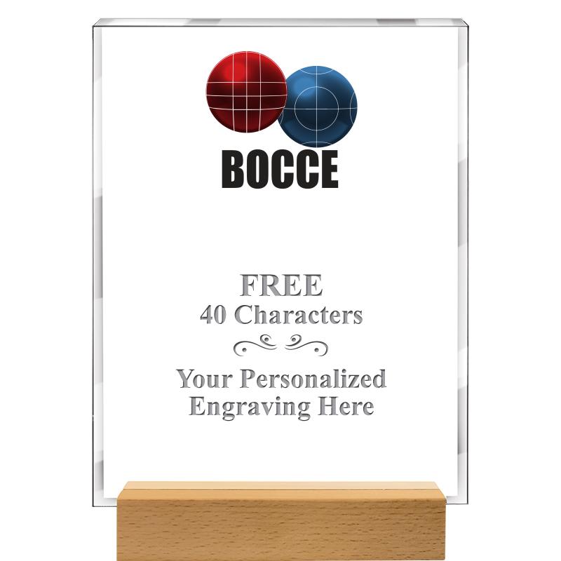 7x9 SHOWCASE ACR WOOD BASE