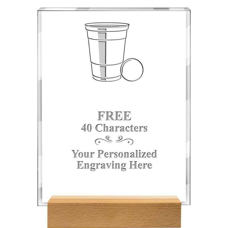 7x9 SHOWCASE ACR WOOD BASE