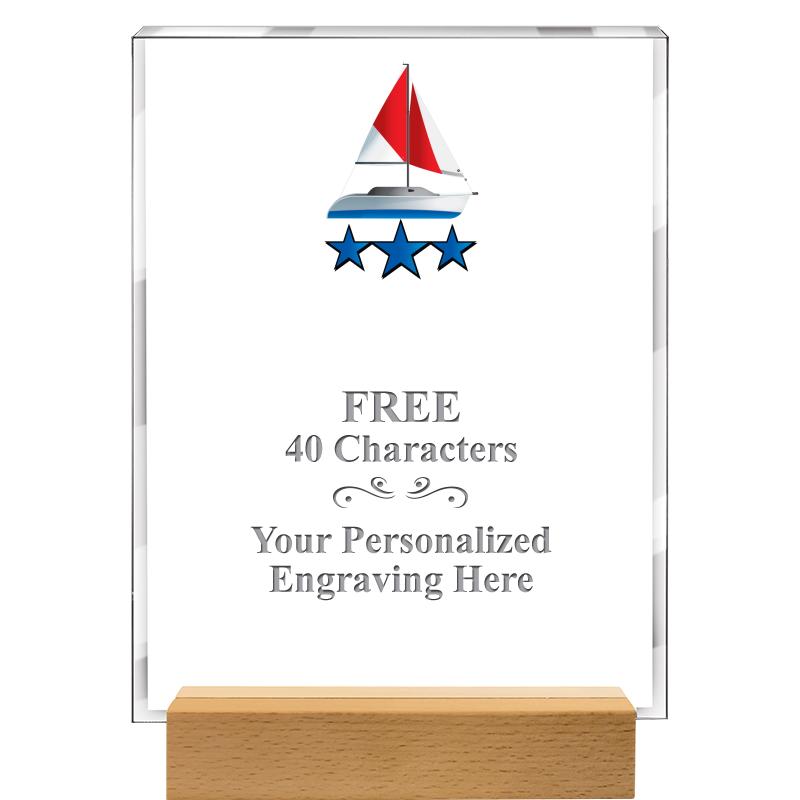 7x9 SHOWCASE ACR WOOD BASE